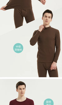 Men’s Winter Thermal Underwear Set – Warm Tops & Pants