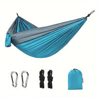Lightweight Camping Hammock with Tree Straps for Hiking