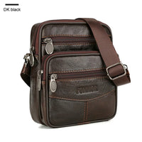Retro Genuine Leather Men’s Crossbody Shoulder Belt Bag