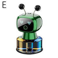 Smart Rechargeable Car Air Freshener,Automatic Aromatherapy Diffuser With Robotic Design,Auto-Spray&Ignition Sensing,Car Decor