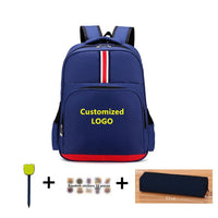 Primary school student backpack wholesale printing kindergarten children backpack printing logo training class