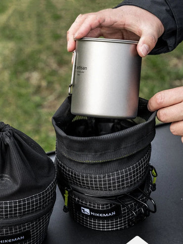 Camping Bowl Storage Bag Portable Tableware Organizer