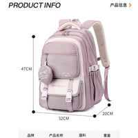 Girls School Backpack – Waterproof Laptop & Travel Bag