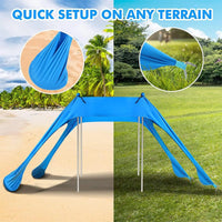 Camping Beach Canopy Tent 1-3 Person UV Sunshade Shelter