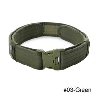 Men’s Tactical Combat Belt – Quick Release Canvas Strap