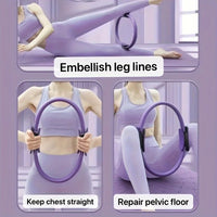 Monochrome Fitness Ring – Yoga & Pilates Resistance Circle