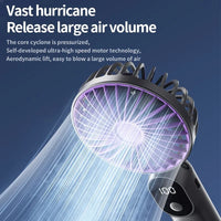 Foldable Mini Handheld Fan – 6 Speeds USB Rechargeable