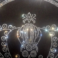 Super Flash Crown Hot Drill Rhinestone Sticker DIY