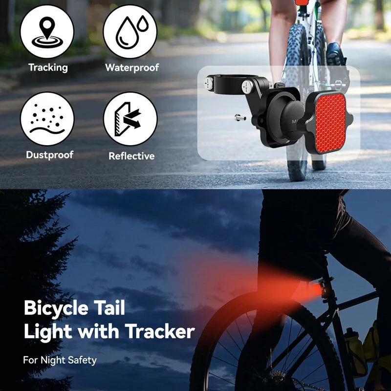 Bicycle Airtag Tracker Bracket Anti-theft Hidden Locator