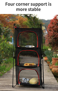 Portable Camping Cooking Net – Outdoor Drying Rack