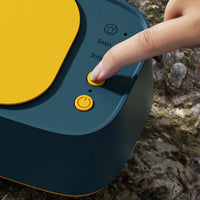 Ultrasonic High-frequency Vibration Cleaners 3 Gear 360 Degree Cleaning Machine Timing for Jewelry/Pacifier/Makeup Tool/Eyeglass