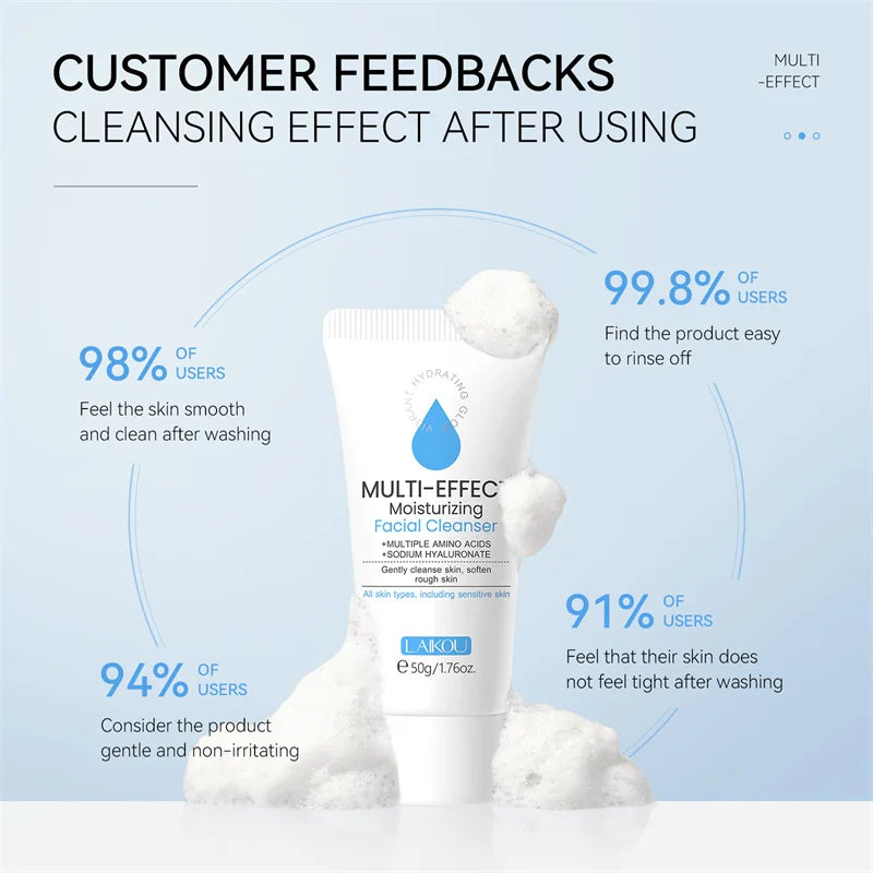 Deep Cleansing Facial Foam – Acne & Dark Spot Remover