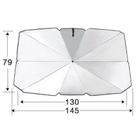 Universal Car Sunshade Front Windshield & Side Windows