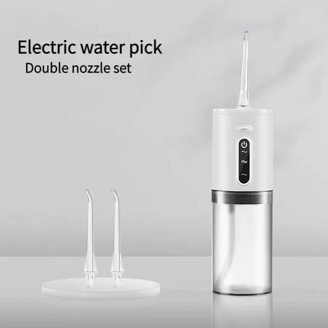 Portable Oral Irrigator – USB Rechargeable Water Flosser