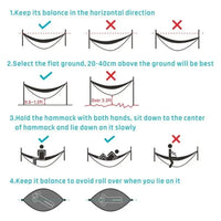 2-Person Camping Hammock with Mosquito Net – Portable Tent