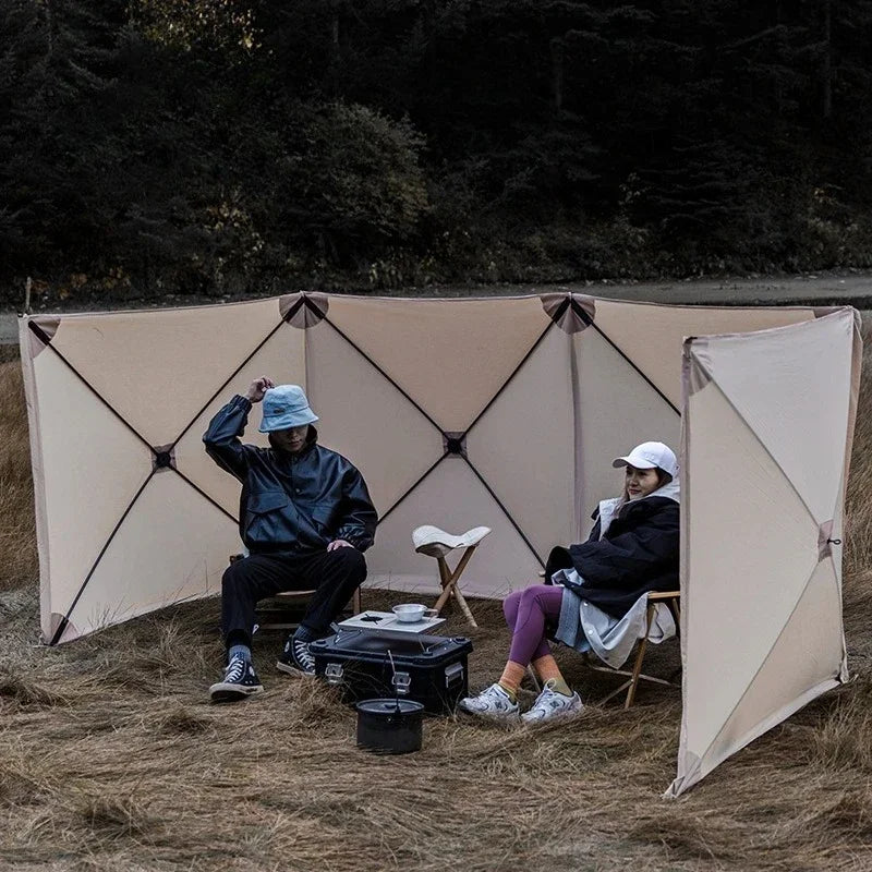 Collapsible Camping Windscreen Stove Wind-Resistant Outdoor