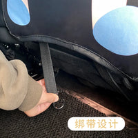 Leather Car Seat Back Protector Waterproof Kick Pad