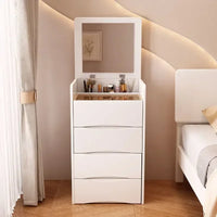 Modern Multi-Functional Dressing Table with Stool