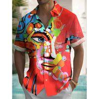 Men’s Hawaiian Shirt – Casual Summer Short Sleeve Top