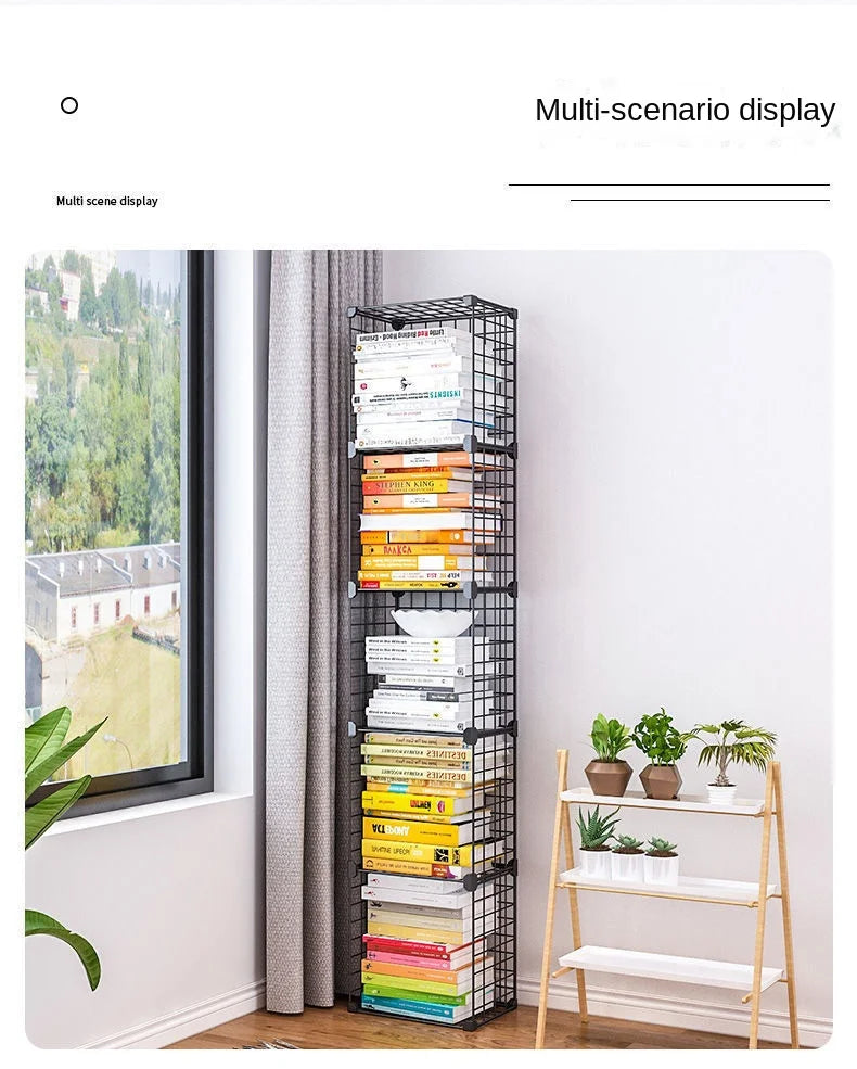 Floating Bookshelf Bookcase for Home & Office Storage