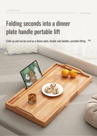 Square Folding Tea Table – Lightweight Tatami Floor Desk