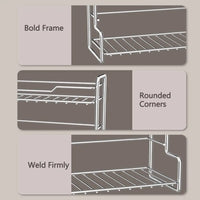 Double-Layer Kitchen Organizer Shelf – Waterproof Sink Storage