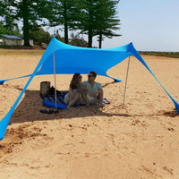 Camping Beach Canopy Tent 1-3 Person UV Sunshade Shelter