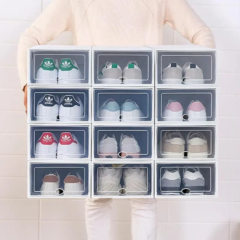 Transparent Drawer Shoe Storage Box – Ladies & Kids