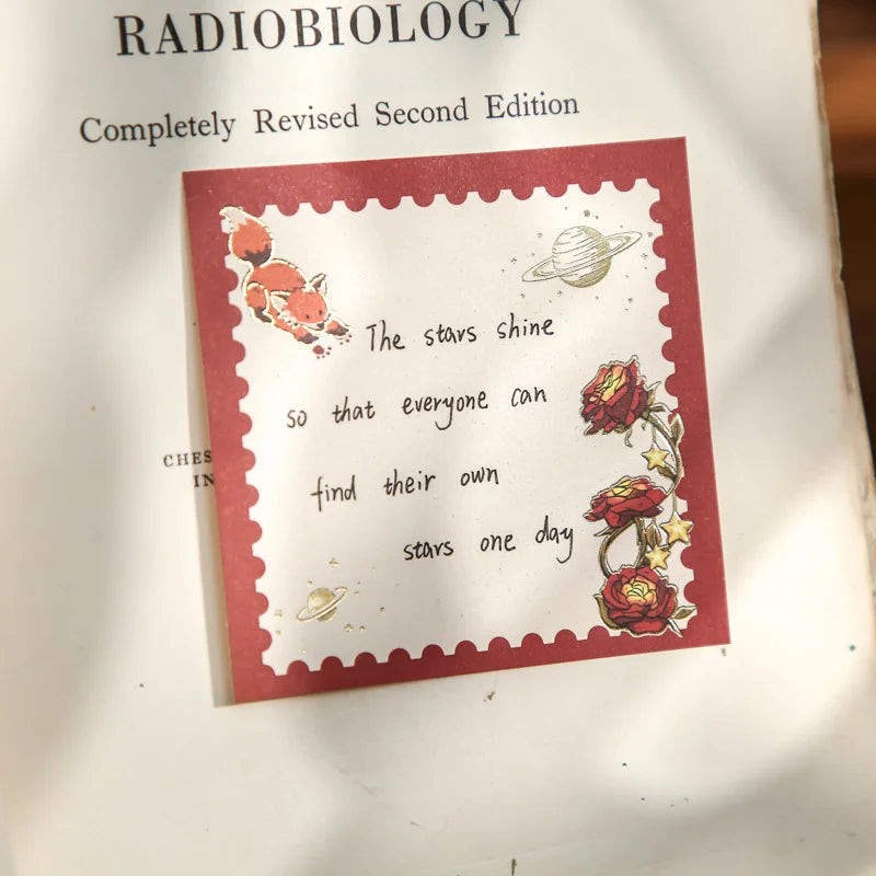 ￥ Back-to-School Essential: Le Petit Prince Sticky Notes｜Artist-Designed Illustrations for Journals/Textbooks/Desk Give the Gift