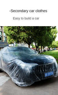 Disposable Car Dust Cover –Waterproof Sunshade Coat