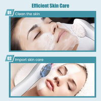 Silicone Facial Cleanser Pore Cleanser Face Massager Deep Electric Cleansing Brush Pore Cleaner Blackhead Remover Skin Beauty