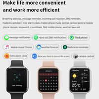 Smart Watch 9 Mini – NFC, Heart Rate, Waterproof, Android/iOS