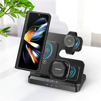 100W 3-in-1 Wireless Charger Stand – Fast Charging Dock