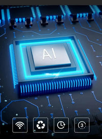 13L Smart Touch Trash Can for Kitchen & Bathroom