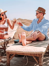 Men’s Linen Long Sleeve Breathable Shirt