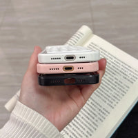 3D Suction Airbag iPhone Case – Shockproof Transparent Cover