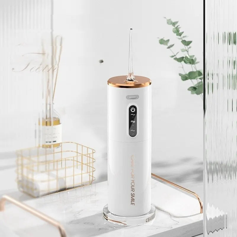 Portable Oral Irrigator – USB Rechargeable Water Flosser