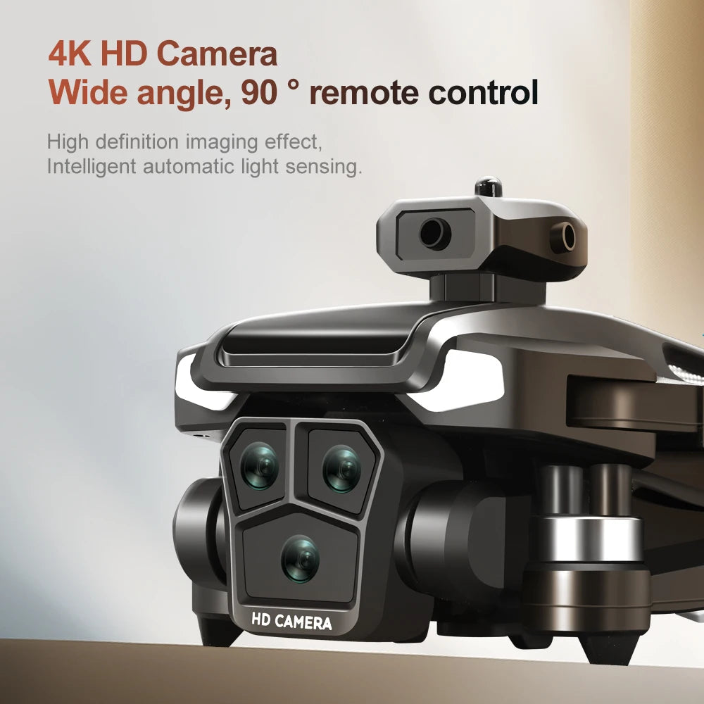4K Dual Camera Drone – Brushless Motor w/ Screen Remote