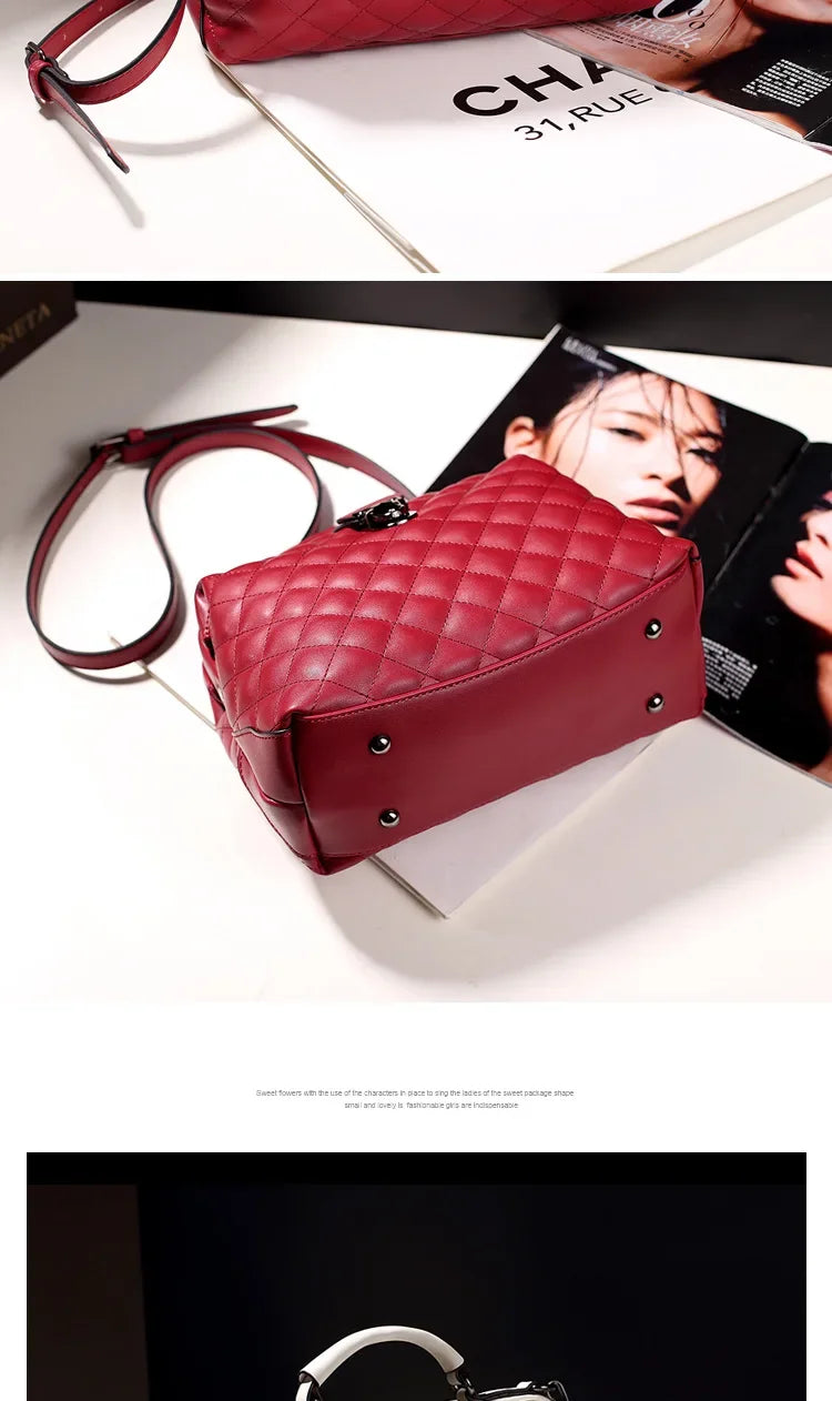 Vintage Argyll Crossbody Bag – Women’s Doctor Handbag