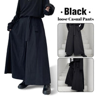 Men’s Kendo Aikido Hakama Samurai Martial Arts Pants