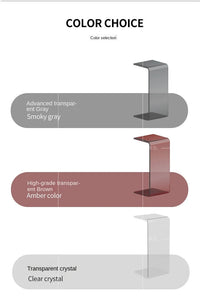 Acrylic Side Table – Modern Transparent Tea Table
