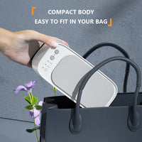 Ultrasonic High-frequency Vibration Cleaners 3 Gear 360 Degree Cleaning Machine Timing for Jewelry/Pacifier/Makeup Tool/Eyeglass