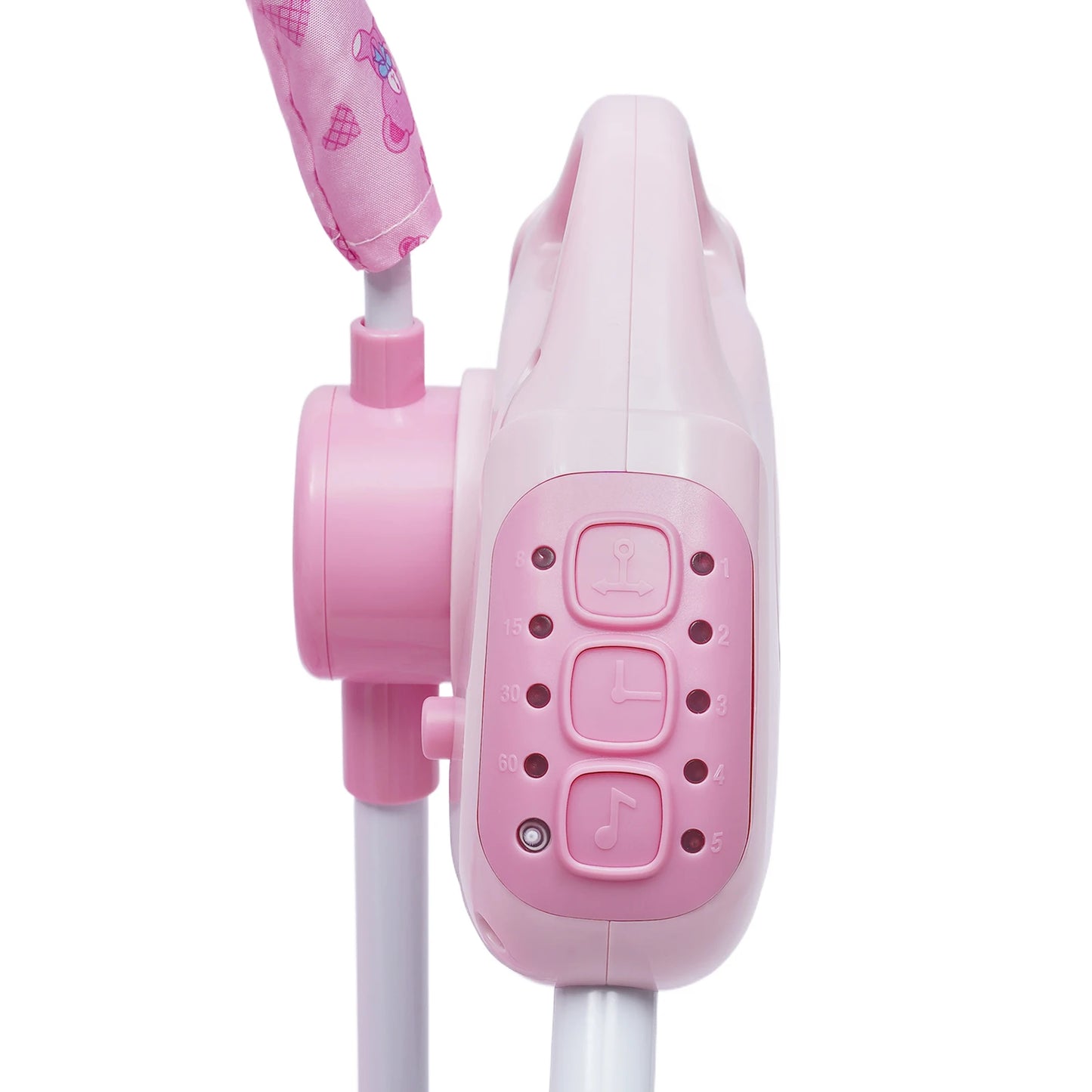 BYMAOCAR Electric Baby Crib Cradle with Bluetooth Auto-Swing