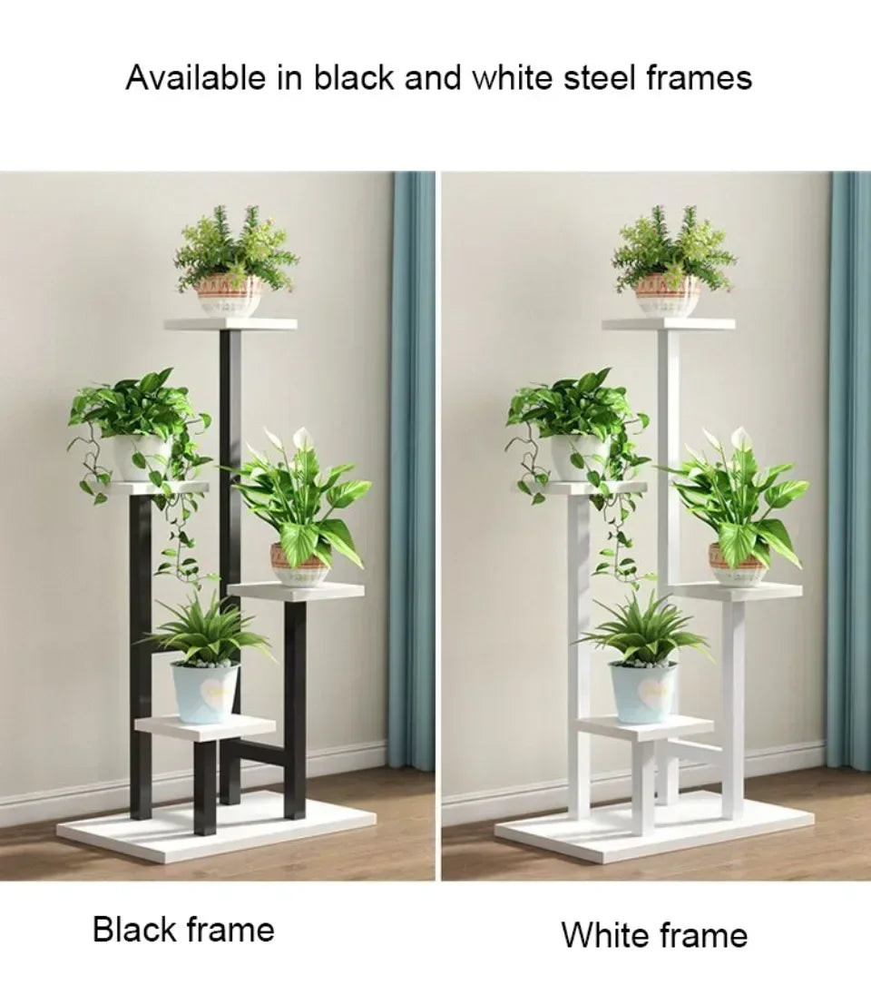 Plant Stand Household Multi-layer Plants Shelves Environment protection Flower Pot Holder Plant Rack Shelves Balcony Flower Rack