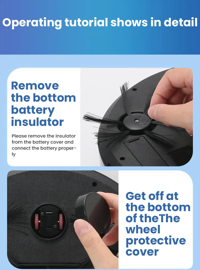 5-in-1 Wireless Smart Robot Vacuum Cleaner – Home Use