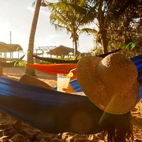 Outdoor Camping Hammock Portable Hammock Travel Beach Backyard Courtyard Hiking Outdoor Camping Equipment