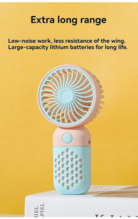 Cute Mini USB Handheld Fan – Portable Cartoon Design