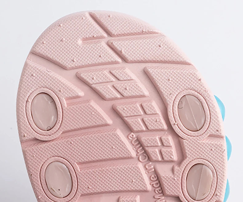 Sport Sandals For Children Breathable Wear-resistant Soft Shoes With Adjustable Velcro Boys & Girls Outdoor Footwear Summer