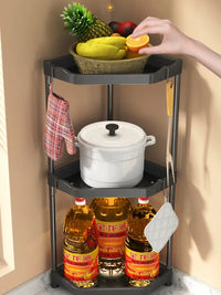 3-Tier Kitchen Seasoning Shelf Spice Countertop Rack