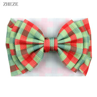 Cute 7" Double Layer Hair Bow Headband for Baby Girls